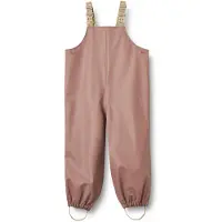 Wheat Regenhose m. Träger - PU - Charlo - Dusty Lilac - - 5 Jahre (110) - Regenhosen