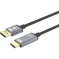 PremiumCord DisplayPort 1.4 na HDMI2.1 kabel pro rozlišení 8K@,4K@