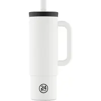 24Bottles - Straw Cup - Ice White - 800 ml