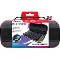 Oniverse Trageetui für Nintendo Switch 2, Switch & Switch OLED - Gaming-Zubehör - Pink-Yellow
