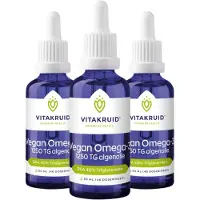 Vitakruid Vegan Omega 3 1250 TG algenolie - 50ml