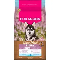 Eukanuba Grain Free Puppy Large Ocean Fish 12 kg getreidefreies Futter für große Rassen mit Fisch