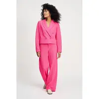 Pom Amsterdam Blazer Short Vibrant Pink Größe: 36 | Blazer Outlet | Damen | Rosa