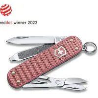 Victorinox Classic SD Precious Alox, Gentle Rose 0.6221.405G Schweizer Taschenmesser