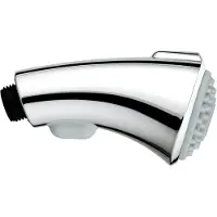 GROHE Zedra Spülbrause für Einhand-Spültischbatterie chrom/grau - 46173NC0