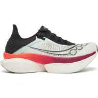 Saucony Endorphin Elite 2 Schuhe Weiß Schwarz SS26 Unisex, Größe 44,5 - EUR