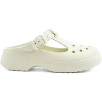 Crocs Classic Mary Jane Damen Creme Clogs