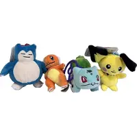 Jazwares Pokémon Plüsch Clip-on Anhänger