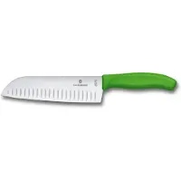 Victorinox Santokumesser Swiss Classic Grün