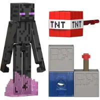 Mattel - Biome Builds 8cm Figure - Enderman (JJR88-JL10)