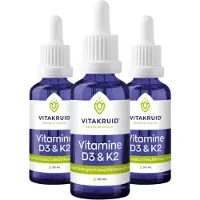 Vitakruid Vitamin D3 & K2 (MenaQ7) mit Tropfpipette (30 ml)