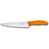 Victorinox SwissClassic 6.8006.19L9B Orange, Kochmesser, 19 cm, orange