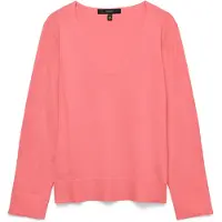 Vero Moda Strickpullover "VMSILJE LS V-NECK PULLOVER GA NOOS"