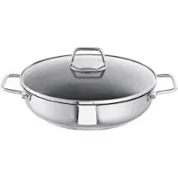 Schulte SchulteUfer coated stewpan Wega made of stainless steel with a diameter of 26 cm 6405696526 silver