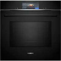 Siemens HM778GMB1 iQ700 Einbau-Backofen mit Mikrowellenfunktion, Schwarz