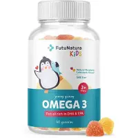 FutuNatura Omega-3 Gummies für Kinder - zur Unterstützung des Gehirns und der Sehkraft 60 St Gummibärchen