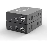 Techly Extender KVM HDMI/USB 1080p60Hz do 100m po skrętce Kat6