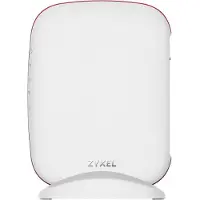 Zyxel SCR50AXE-EU0101F, Wi-Fi 6 (802.11ax), Tri-Band (2,4 GHz/5 GHz/6 GHz), Ethernet/LAN, Weiß, Tabletop-Router
