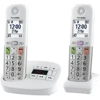 Panasonic DECT KX-TGU432EXW Duo Zilver