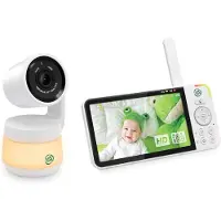 Leapfrog Babyfon mit Kamera, 720p HD-Display, App, WLAN, Temperatur- und Feuchtigkeitssensor