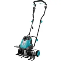Könner&Sohnen KS 1500T E Elektro-Bodenhacke, 23 cm Stahl Fräsen, 1300 W