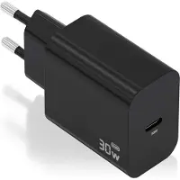 Aisens A110-0941 GaN Wall Charger/ 1xUSB Type-C/ 30W/ Black