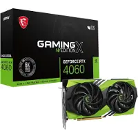 MSI GAMING GeForce RTX 4060 X NV EDITION 8G, GeForce RTX 4060, 8 GB, GDDR6, 128 Bit, 7680 x 4320 Pixel, PCI Express 4.0