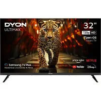 Dyon Ultimax 32H-TI-W, 81,3 cm (32"), 1366 x 768 Pixel, LED, Smart-TV, WLAN, Schwarz