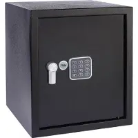 Yale Elektronischer Tresor Groß, YEC/390/DB2, mit alarm & Tastenfeld, Schwarz