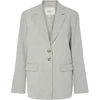 Y.A.S Y.a.s. Damen Blazers Yasriu Ls Blazer - Lichtgrijs - Größe 38