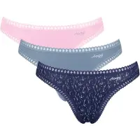 Sloggi Slip GO Crush String Unterwäsche im Dreierpack