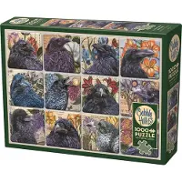 Cobble Hill Puzzle Rabenjä ger 1000 Teile