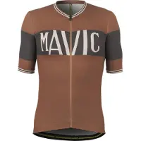 Mavic Heritage Kurzarm-radtrikot Braun XL Mann Braun XL