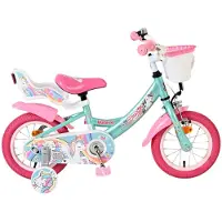 Volare Unicorn Kinderfahrrad - Mädchen - 12 Zoll - Grün