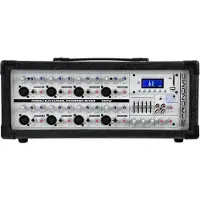 Pronomic PM83U 8 channels power mixer with USBSDBluetooth MP3 player