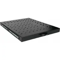 Equip 19" Fachboden aus. für Serverschränke 80cm 1U schwarz