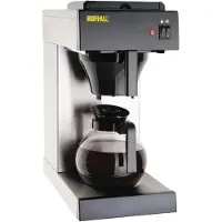 Buffalo Filterkaffeemaschine mit manueller Befüllung und separater Kochplatte