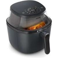 Philips NA330/00 XL Heißluftfritteuse (6,2 l Fassungsvermögen, 1700 Watt, 16 Automatikprogramme, Touchscreen)