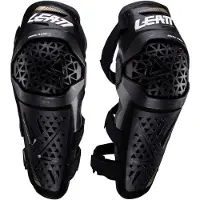 Leatt Dual Axis Pro Schwarz Knie und Schienbeinschoner Größe L-XL