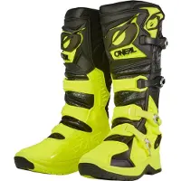 O'Neal RMX Pro Schwarz Neon Gelb Motocross Stiefel Größe 42