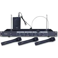 Ibiza Sound VHF4, Kabellos, 110 - 220, 50/60