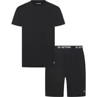 G-Star Pyjama "SLATE, T-SHIRT & SHORTS" Set, 2 tlg. Regular Fit in Baumwoll-Qualität
