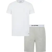 G-Star Pyjama "SLATE, T-SHIRT & SHORTS" Set, 2 tlg. Regular Fit in Baumwoll-Qualität
