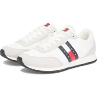 Tommy Hilfiger 8721221824917, Männlich, Erwachsener, Modische Sneakers, Naturfarben, Schnürverschluss, Rundzeh