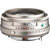 Pentax HD FA 43mm F/1.9 Limited Silber
