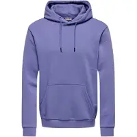 Only & Sons Kapuzenpullover in Twilight Purple | Gr.: XL