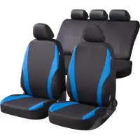Walser, Robert Autositzbezug Dundee Collection Basic Komplett-Set schwarz-blau