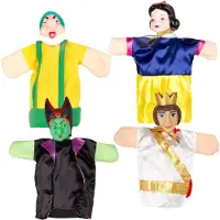 Colorbaby 39168 Cucu Show Schneewittchen Handpuppe Lernspielzeug