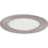 Briloner LED Einbauleuchten 3er Set IP44 7W silber 4000K Kunststoff Ø12cm