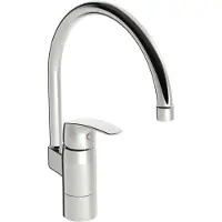 Hansa HANSAPINTO Küchenarmatur, Niederdruck, 230/5V, Bluetooth, Ausladung 178mm, chrom, 45302203